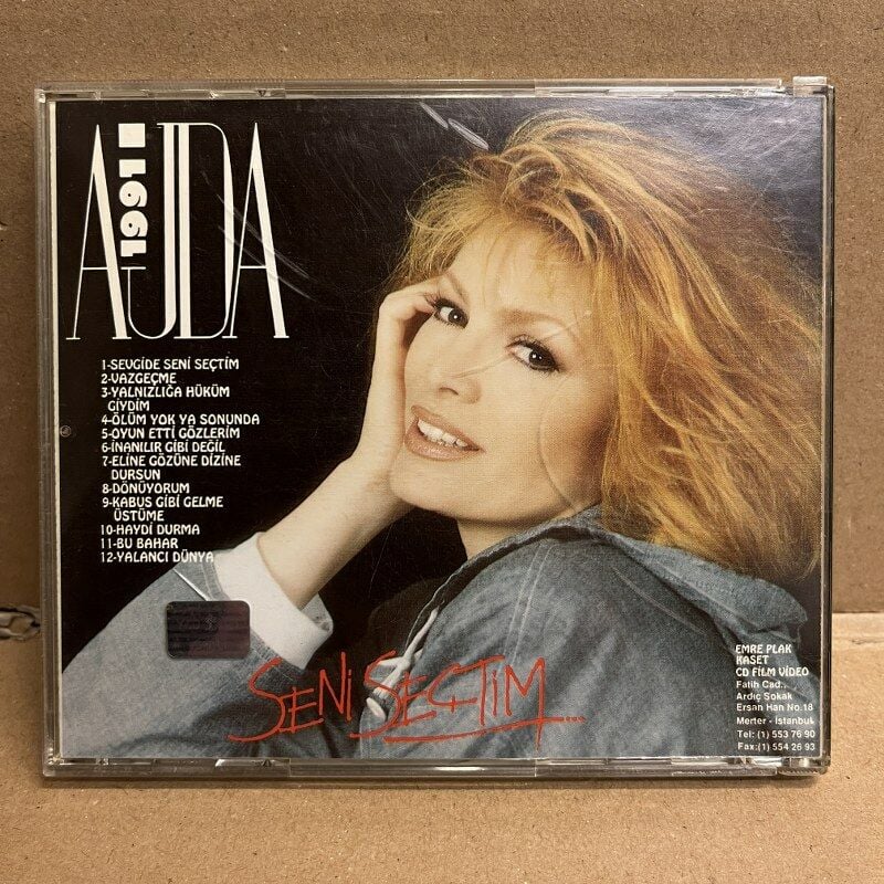 AJDA PEKKAN - SENİ SEÇTİM (1991) - CD 2.EL