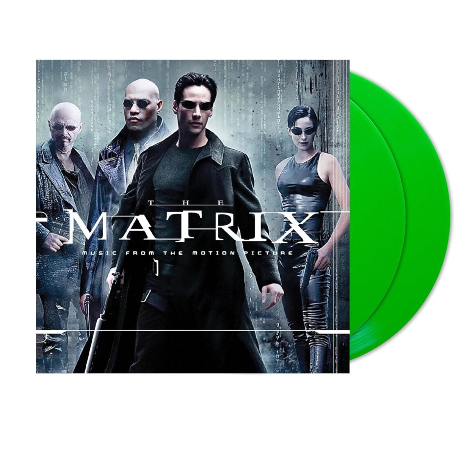 MATRIX - SOUNDTRACK / MARILYN MANSON , DEFTONES , MINISTRY , RAMMSTEIN , PRODIGY (1999) - 2LP 2024 NEON GREEN COLOURED EDITION SIFIR PLAK