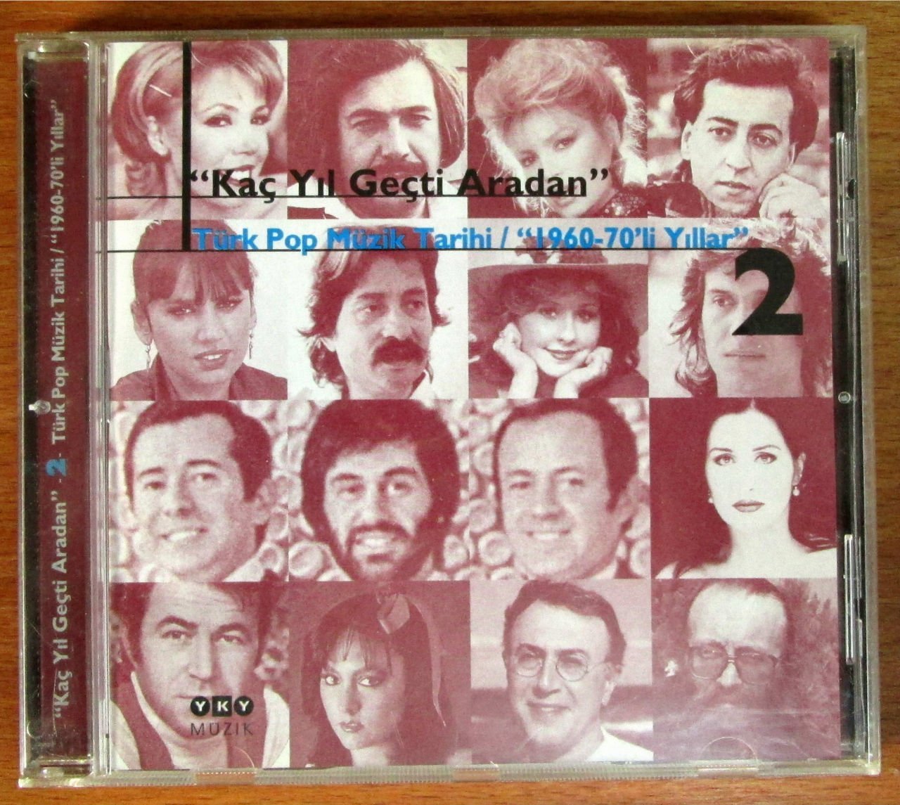 KAÇ YIL GEÇTİ ARADAN 2 POP MÜZİK 1960-70 CD 2.EL