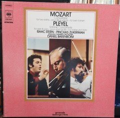 MOZART: CONCERTONE FOR TWO VIOLINS, PLEYEL: SINFONIE CONCERTANTE FOR VIOLIN & VIOLA, ISAAC STERN-PINCHAS ZUKERMAN, DANIEL BARENBOIM - 2.EL PLAK