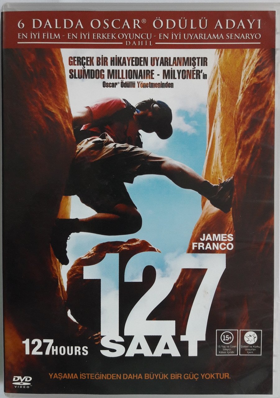 127 SAAT - 127 HOURS - JAMES FRANCO - DVD 2.EL