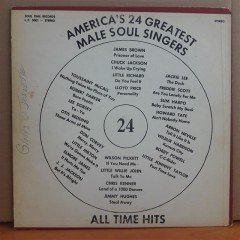 AMERICA'S 24 GREATEST MALE SOUL SINGERS - LP 2.EL PLAK