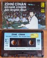 ZİHNİ CİNAN - GÜLHANE KONSERİ / ADIN SEVGİLİM OLSUN (1989) - KASET CİNAN 2.EL