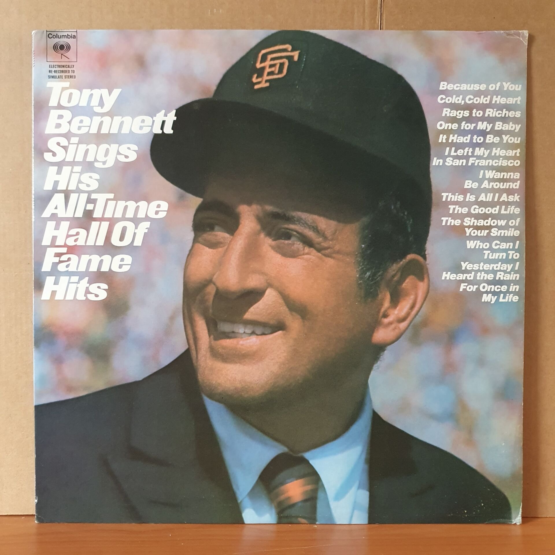 TONY BENNETT - SINGS HIS ALL-TIME HALL OF FAME HITS (1971) - LP 2.EL PLAK