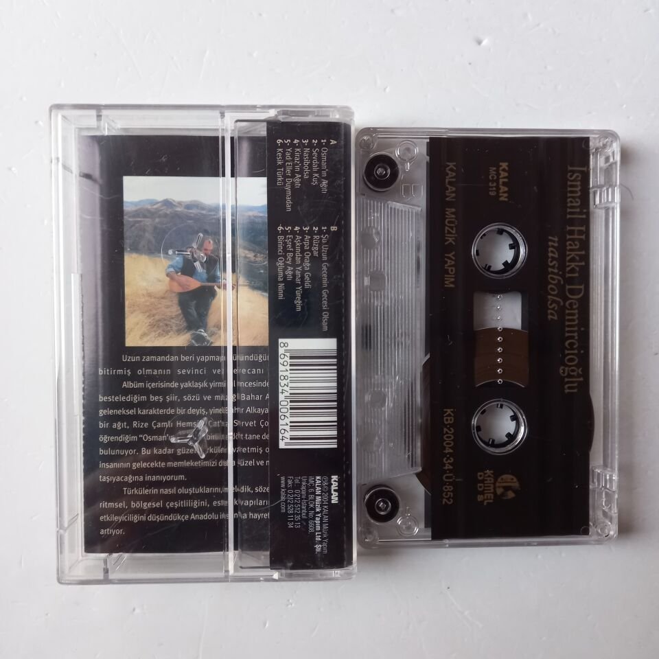 İSMAİL HAKKI DEMİRCİOĞLU - NASİBOLSA (2004) - KASET 2.EL