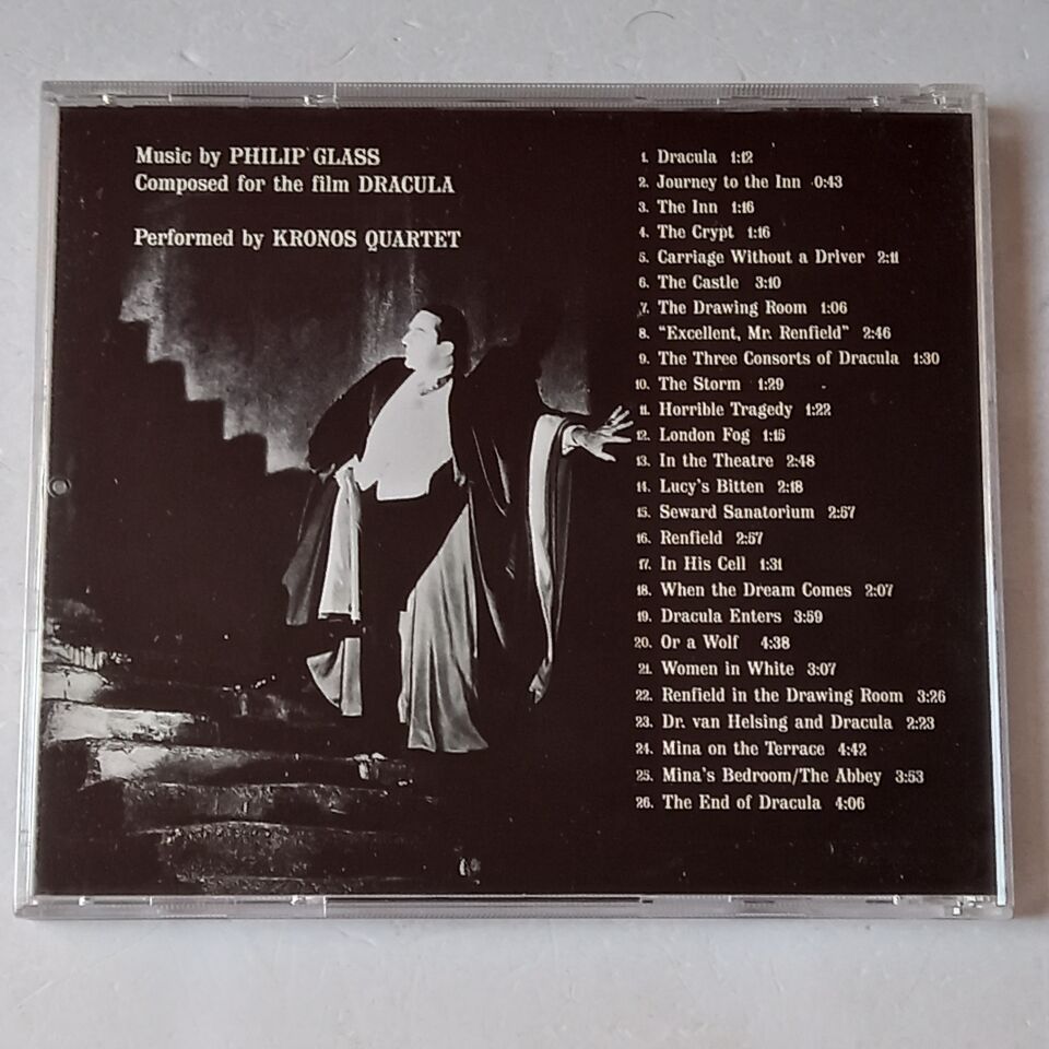 PHILIP GLASS, KRONOS QUARTET – DRACULA (1999) - CD 2.EL