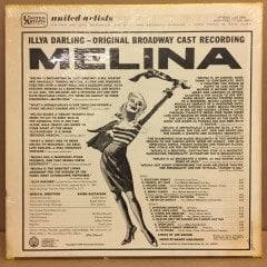 ILLYA DARLING BROADWAY MANOS HADJIDAKIS MELINA MERCOURI 2.EL PLAK