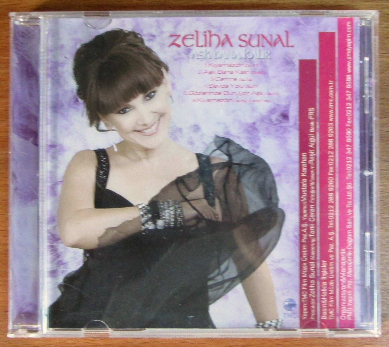 ZELİHA SUNAL - AŞK BANA KALIR CD 2.EL