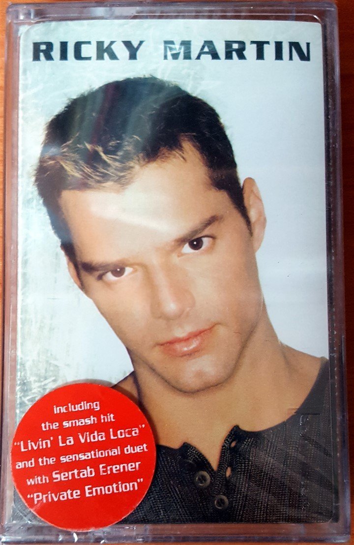 RICKY MARTIN - RICKY MARTIN CASSETTE MADE IN TURKEY ''NEW''