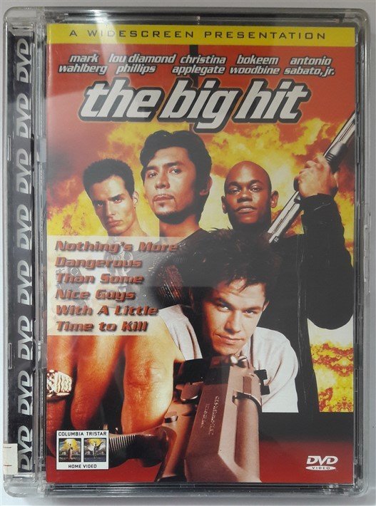 THE BIG HIT - MARK WAHLBERG - JEWELCASE DVD 2.EL