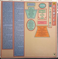 JEAN-PIERRE RAMPAL & LILY LASKINE - JAPANESE MELODIES FOR FLUTE AND HARP (1978) - PLAK 2.EL