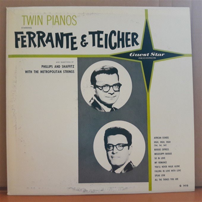 TWIN PIANOS FERRANTE & TEICHER - LP 2.EL PLAK
