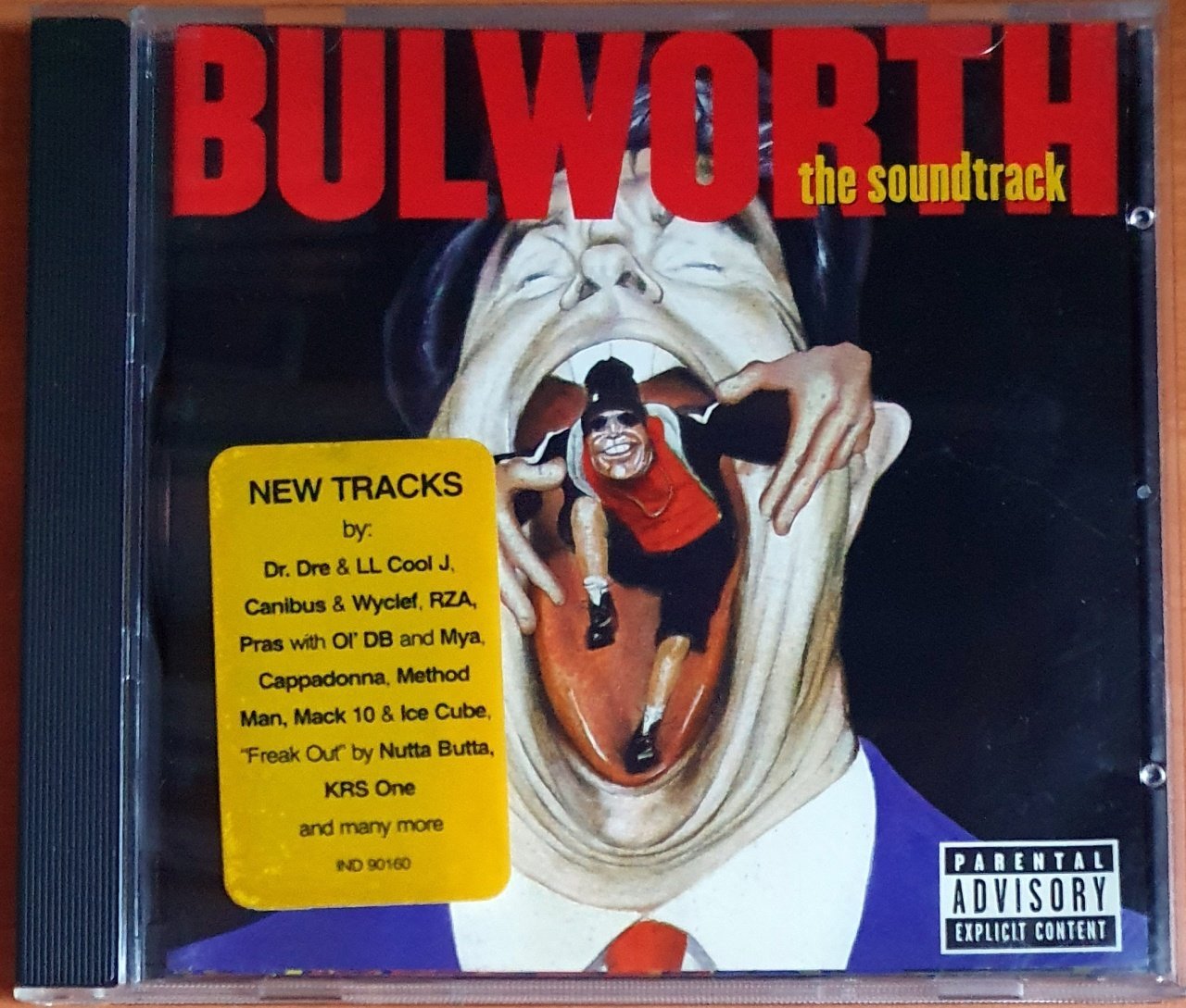 BULWORTH THE SOUNDTRACK / DR. DRE, LL COOL J, RZA, METHOD MAN (1998) - CD 2.EL