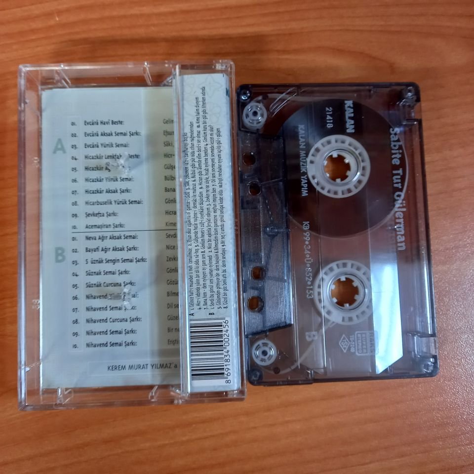 SABİTE TUR GÜLERMAN / ARŞİV SERİSİ (1999) - KASET 2.EL