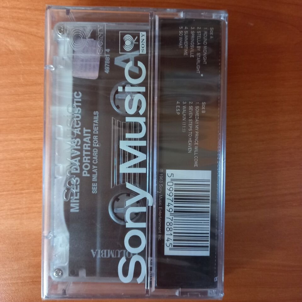 MILES DAVIS - PORTARIT / ACOUSTIC - KASET SIFIR