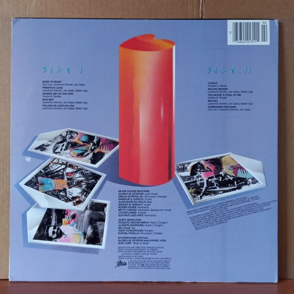 MIAMI SOUND MACHINE – PRIMITIVE LOVE (1985) - LP 2. EL PLAK