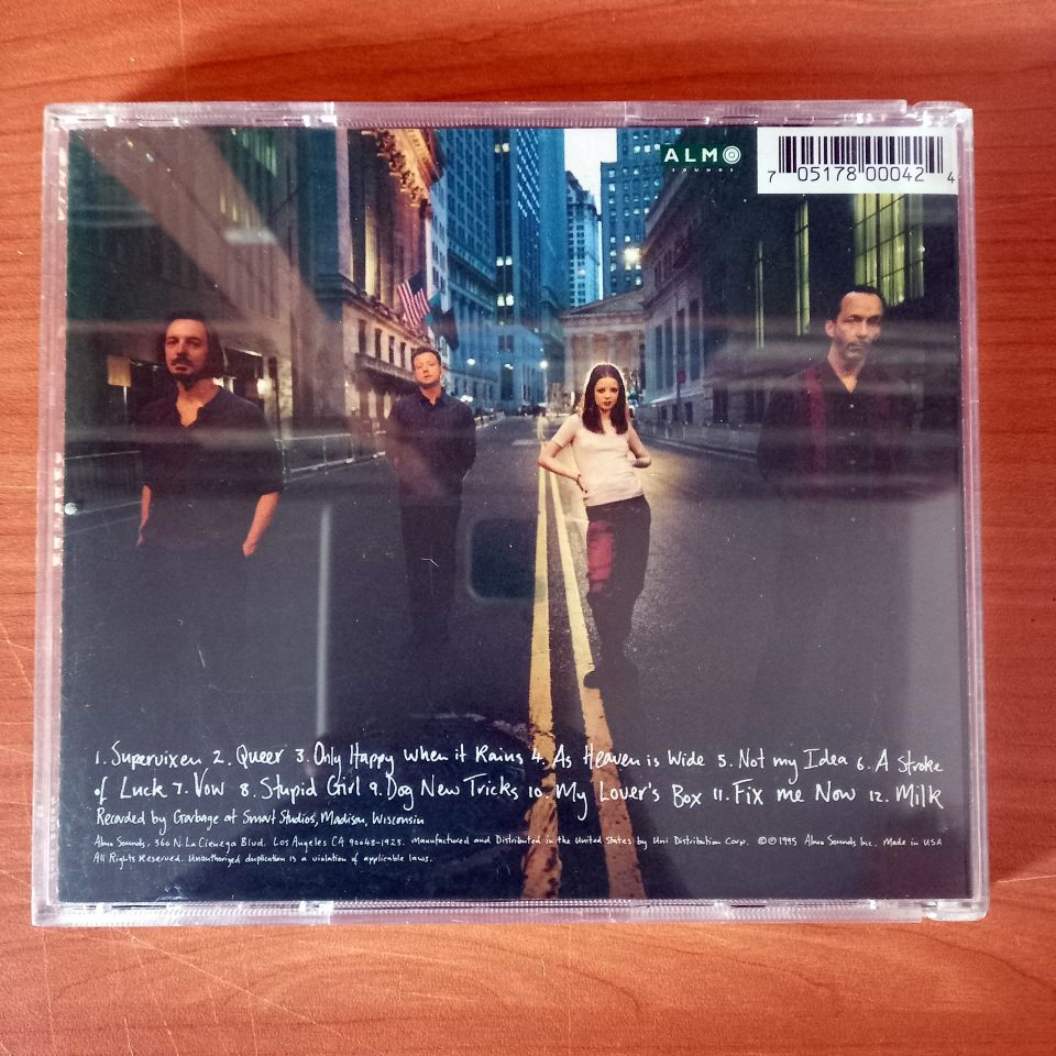 GARBAGE – GARBAGE (1995) - CD 2.EL