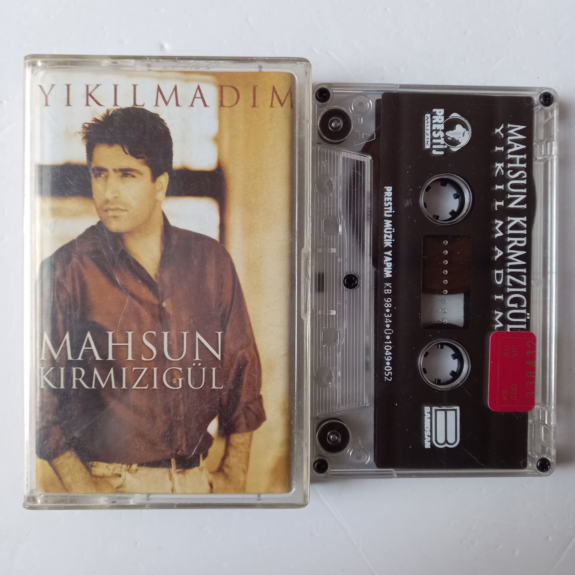 MAHSUN KIRMIZIGÜL - YIKILMADIM (1998) - KASET 2.EL