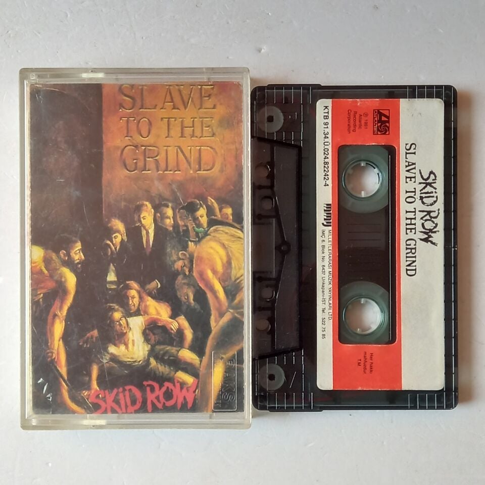 SKID ROW - SLAVE TO THE GRIND (1991) - KASET 2.EL
