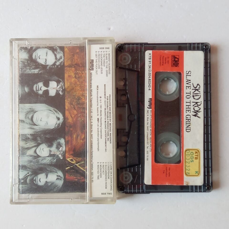 SKID ROW - SLAVE TO THE GRIND (1991) - KASET 2.EL