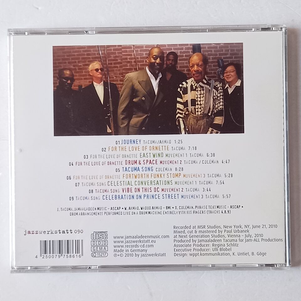 JAMAALADEEN TACUMA, TONY KOFI, ORNETTE COLEMAN – FOR THE LOVE OF ORNETTE (2010) - CD 2.EL