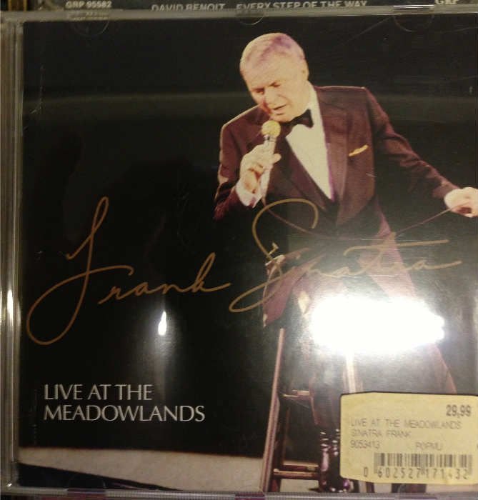 FRANK SINATRA LIVE AT THE MEADOWLANDS CD 2.EL
