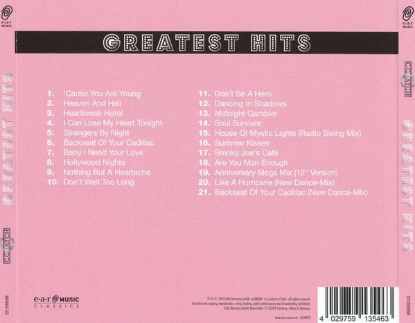 C.C.CATCH – GREATEST HITS (2018) - CD SIFIR