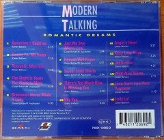 MODERN TALKING - ROMANTIC DREAMS (1992) MADE IN GERMANY CD 2.EL