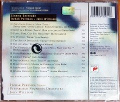 CINEMA SERENADE / ITZHAK PERLMAN, PITTSBURGH SYMPHONY ORCHESTRA, JOHN WILLIAMS (1997) CD SIFIR