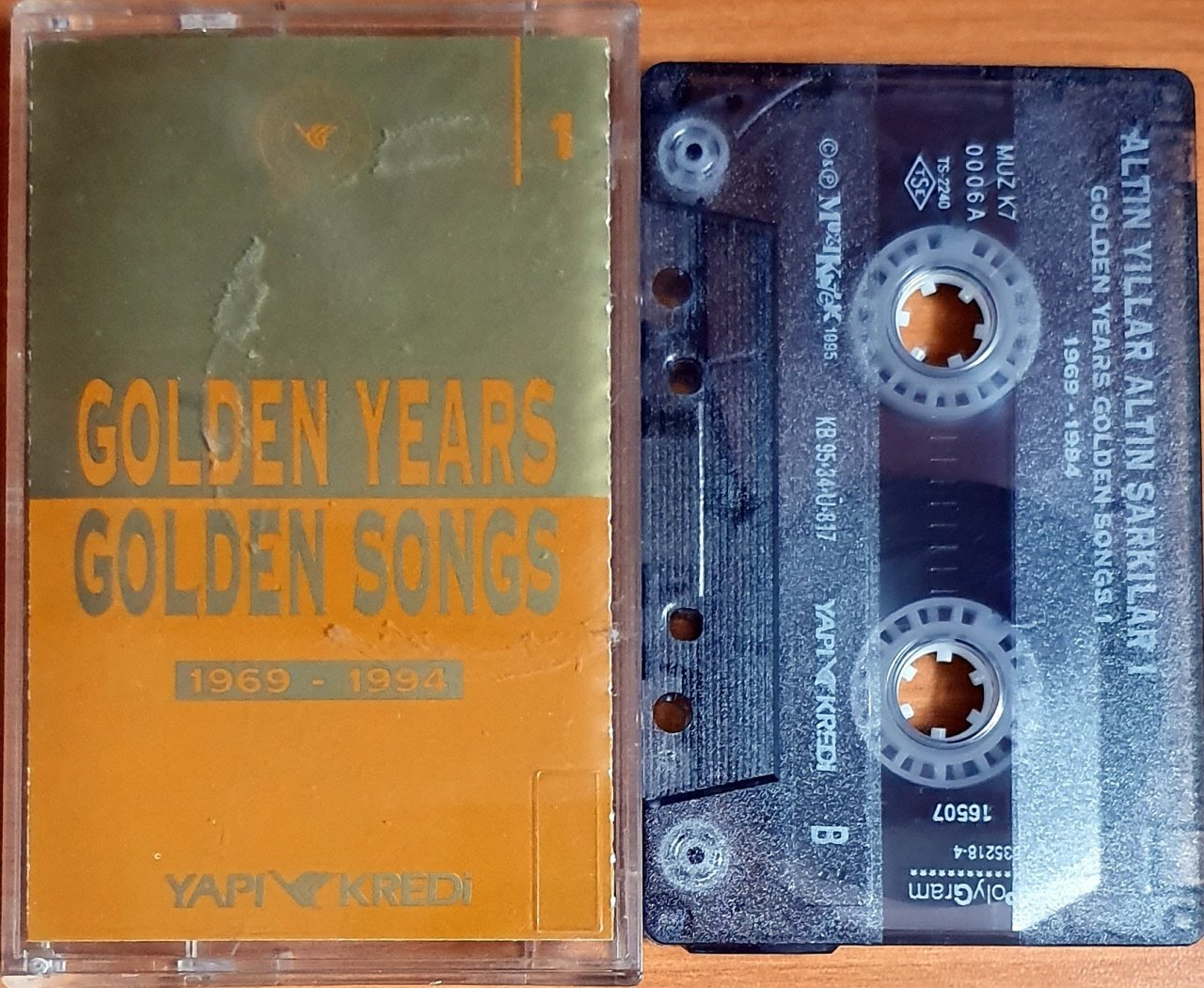GOLDEN YEARS GOLDEN SONGS 1969-1994 (1995) - KASET YAPI KREDİ 2.EL