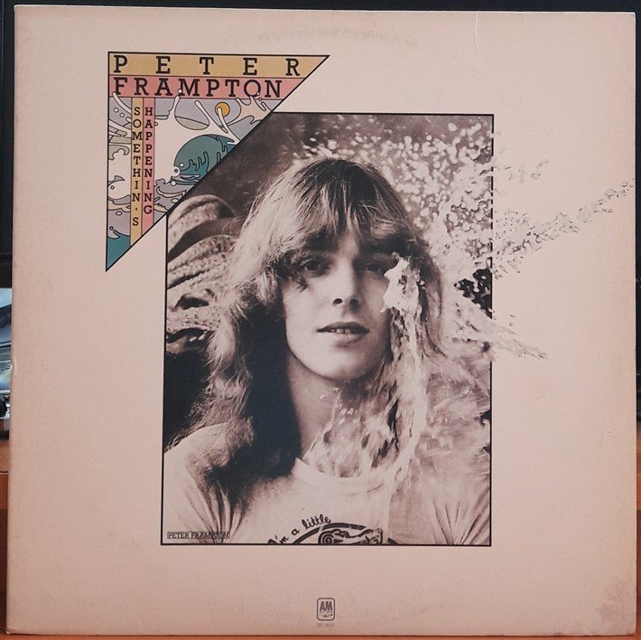 PETER FRAMPTON - SOMETHIN'S HAPPENING (1974) - PLAK 2.EL