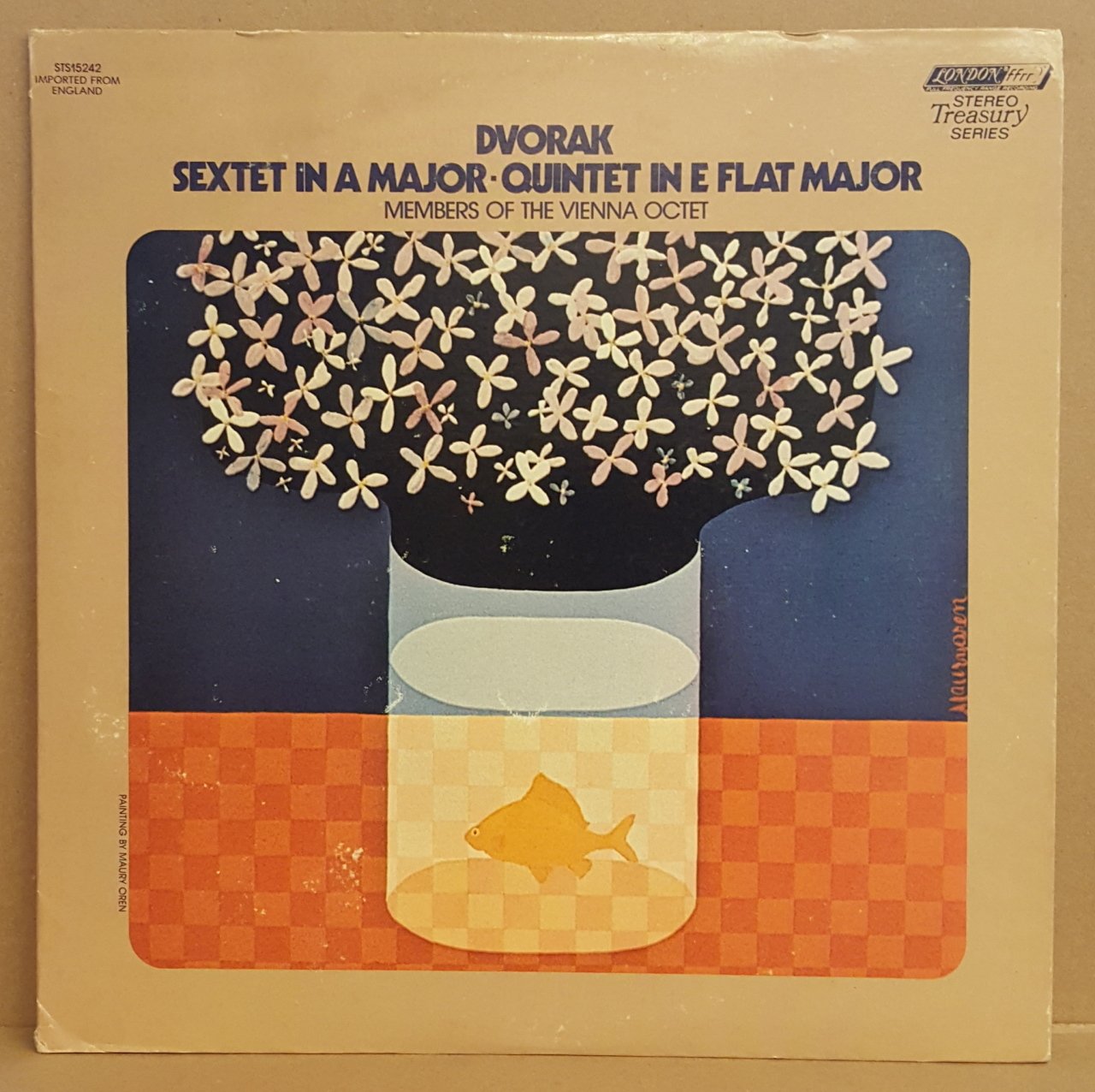 DVORAK - SEXTET IN A MAJOR / QUINTET IN E FLAT MAJOR / VIENNA OCTET (1972) - LP 2.EL PLAK