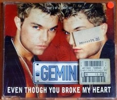 GEMINI - EVEN THOUGH YOU BROKE MY HEART (1995) - CD SINGLE 2.EL
