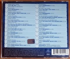 THE BEST OF JAMES BOND SOUNDTRACK / DURAN DURAN, SHIRLEY BASSEY, CARLY SIMON, RITA COOLIDGE, MATT MUNRO, TOM JONES, NANCY SINATRA, MOBY, TINA TURNER (2002) - CD 2.EL