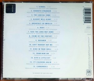 SUPERTRAMP - THE VERY BEST OF (1990) - CD 2.EL
