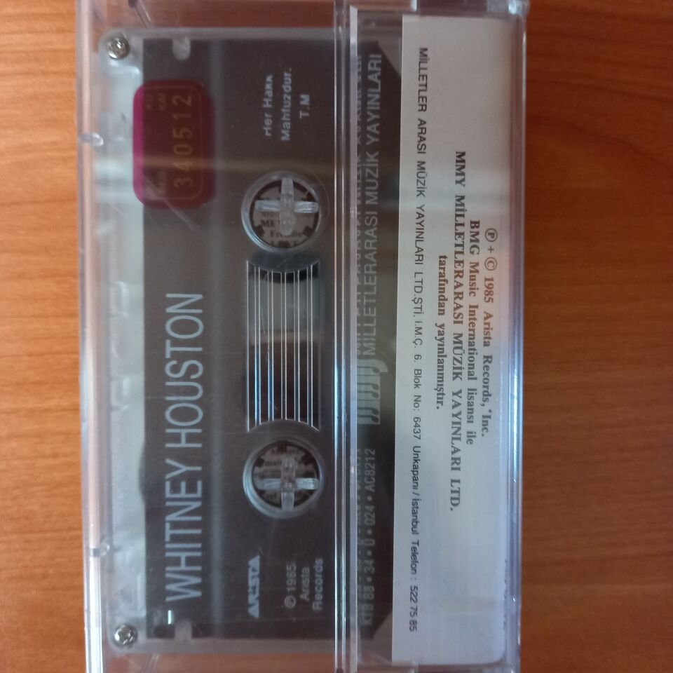 WHITNEY HOUSTON - WHITNEY HOUSTON (1988) - KASET SIFIR