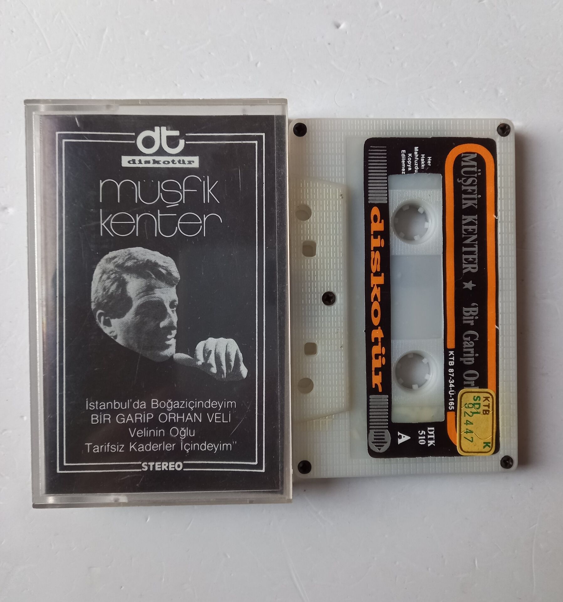MÜŞFİK KENTER - BİR GARİP ORHAN VELİ - KASET 2.EL