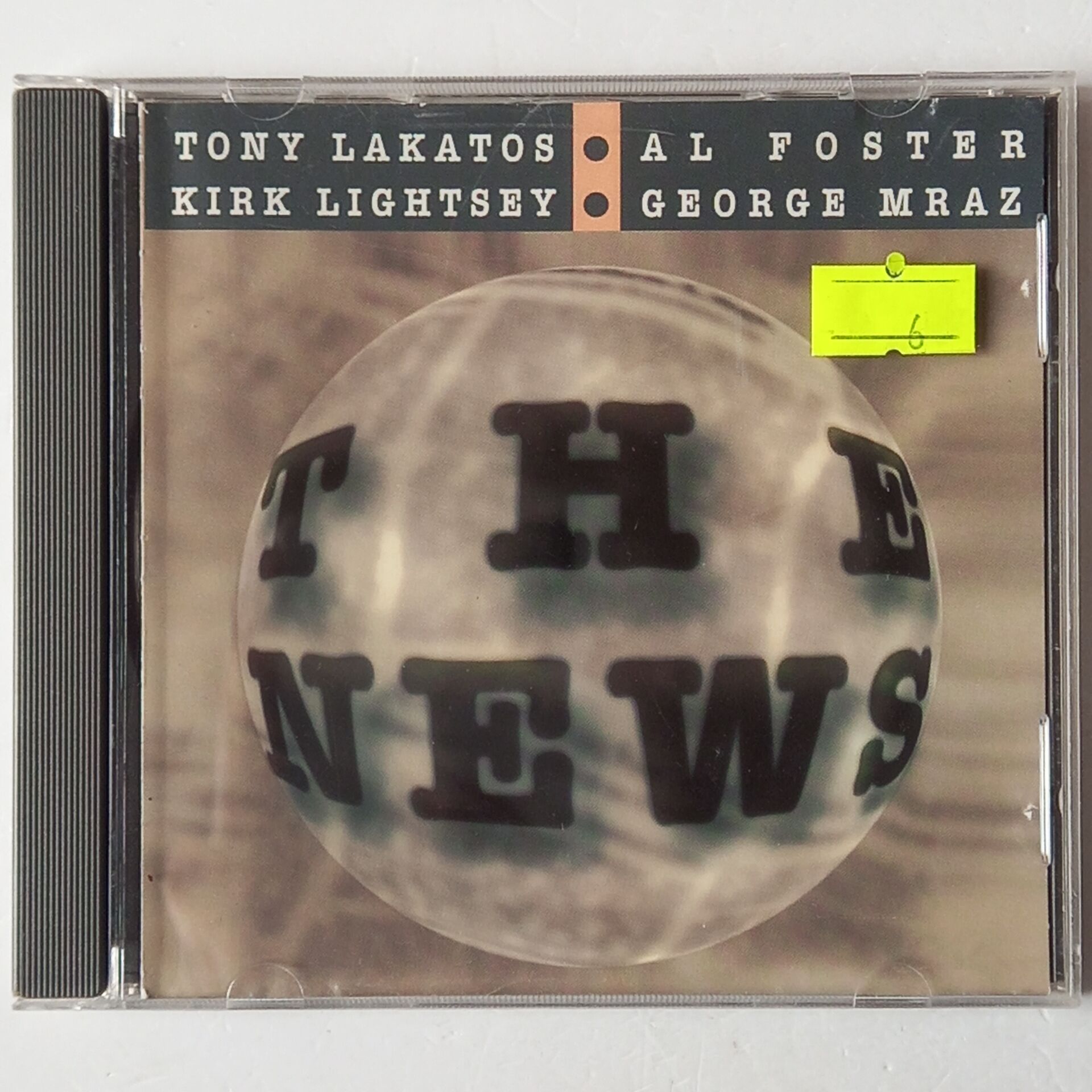 TONY LAKATOS, KIRK LIGHTSEY, AL FOSTER, GEORGE MRAZ – THE NEWS (1995) - CD 2.EL