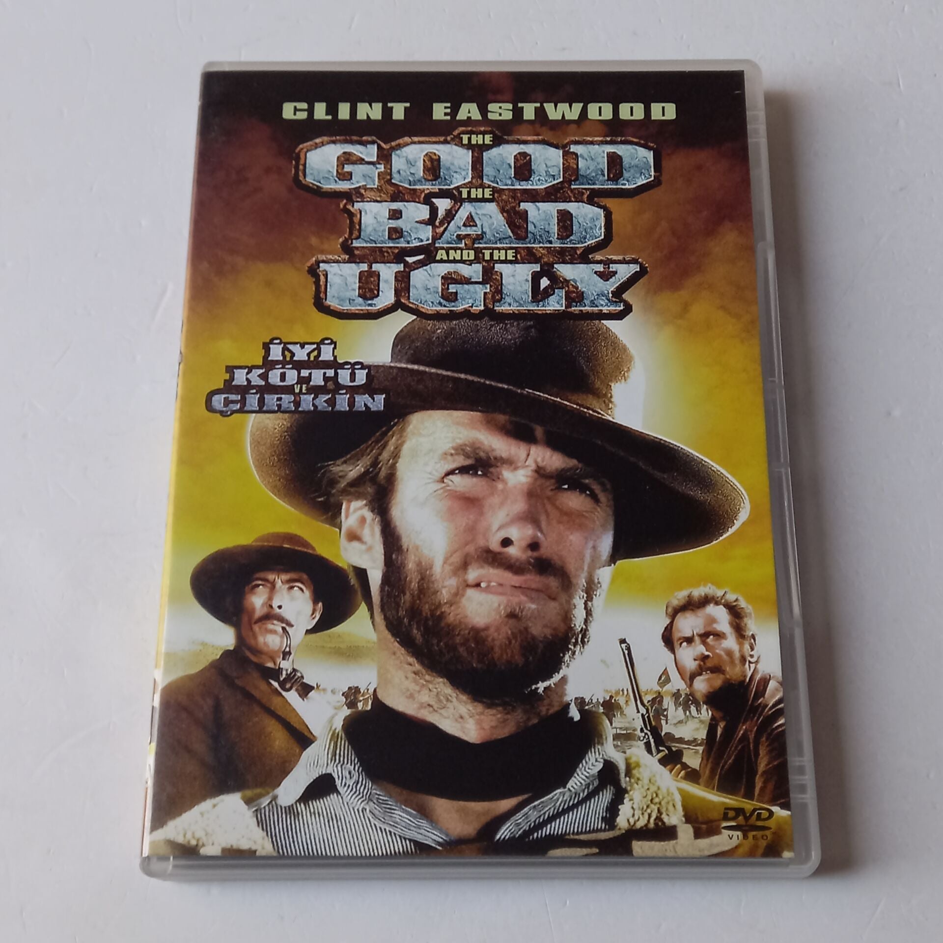 THE GOOD, THE BAD AND THE UGLY - İYİ, KÖTÜ VE ÇİRKİN - CLINT EASTWOOD - DVD 2.EL
