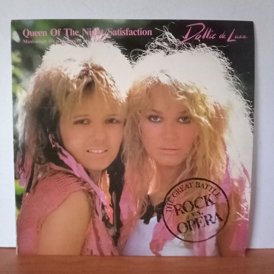 DOLLIE DE LUXE – QUEEN OF THE NIGHT / SATISFACTION (1985) - 12'' MAXI SINGLE 2.EL PLAK