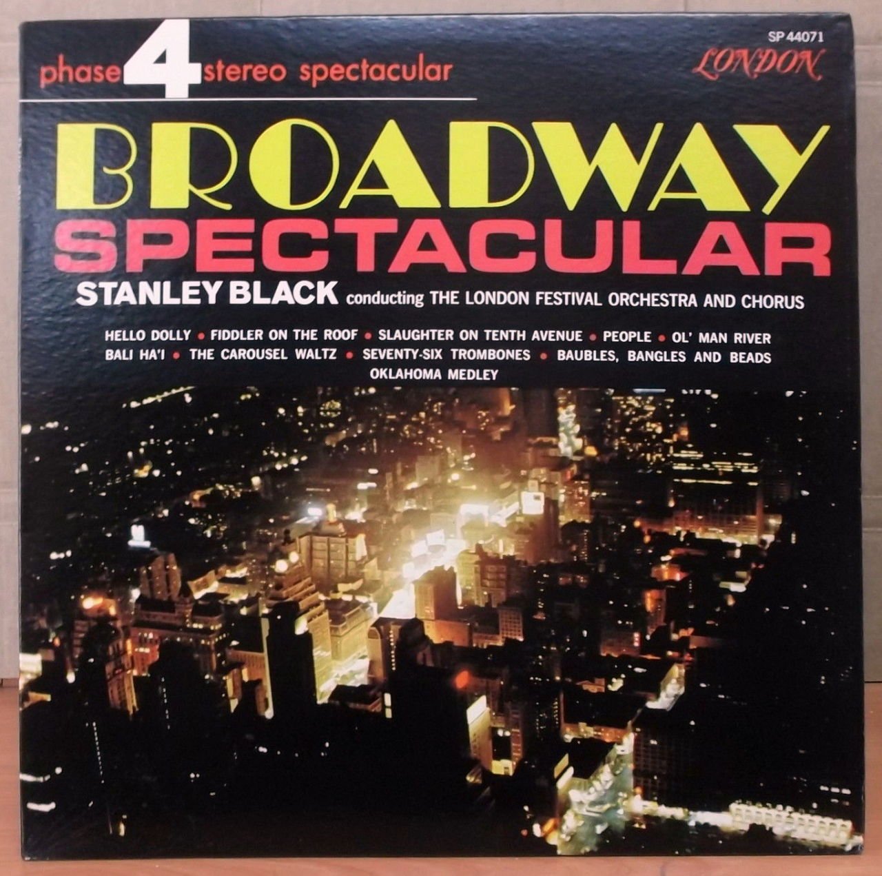 BROADWAY SPECTACULAR - STANLEY BLACK LP 2.EL