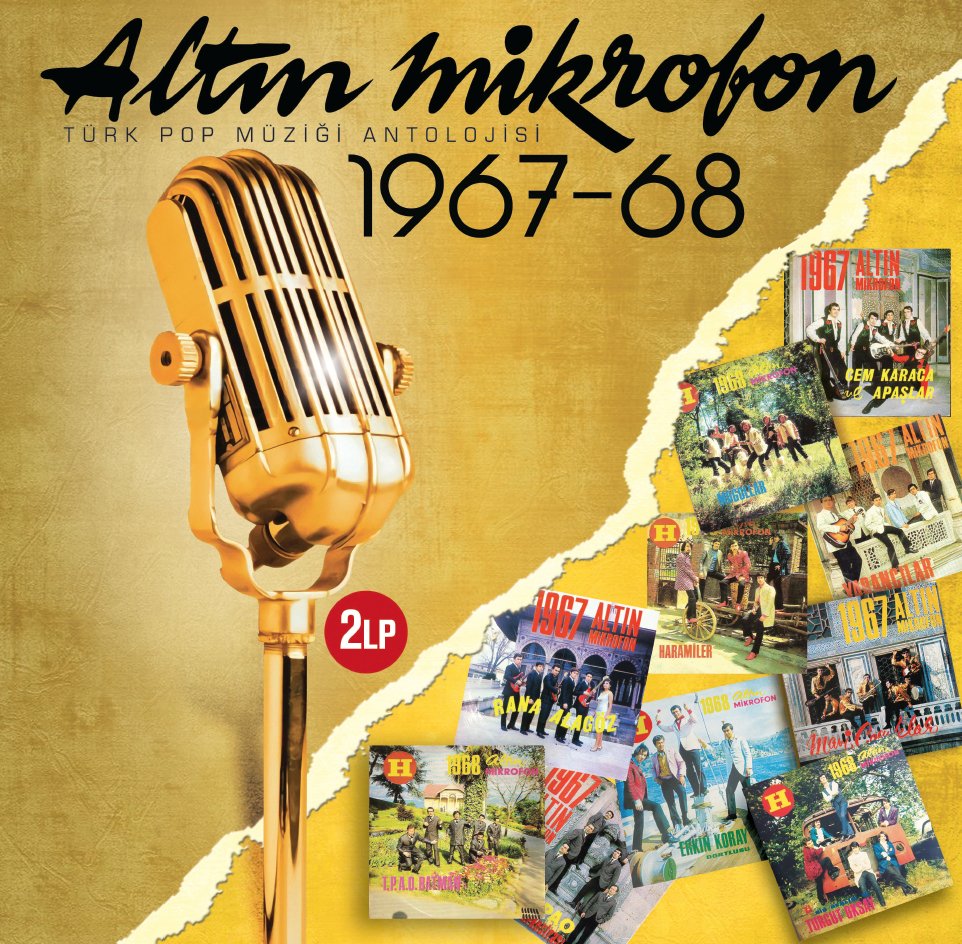 ALTIN MİKROFON 1967-68 (2020) - SIFIR 2PLAK