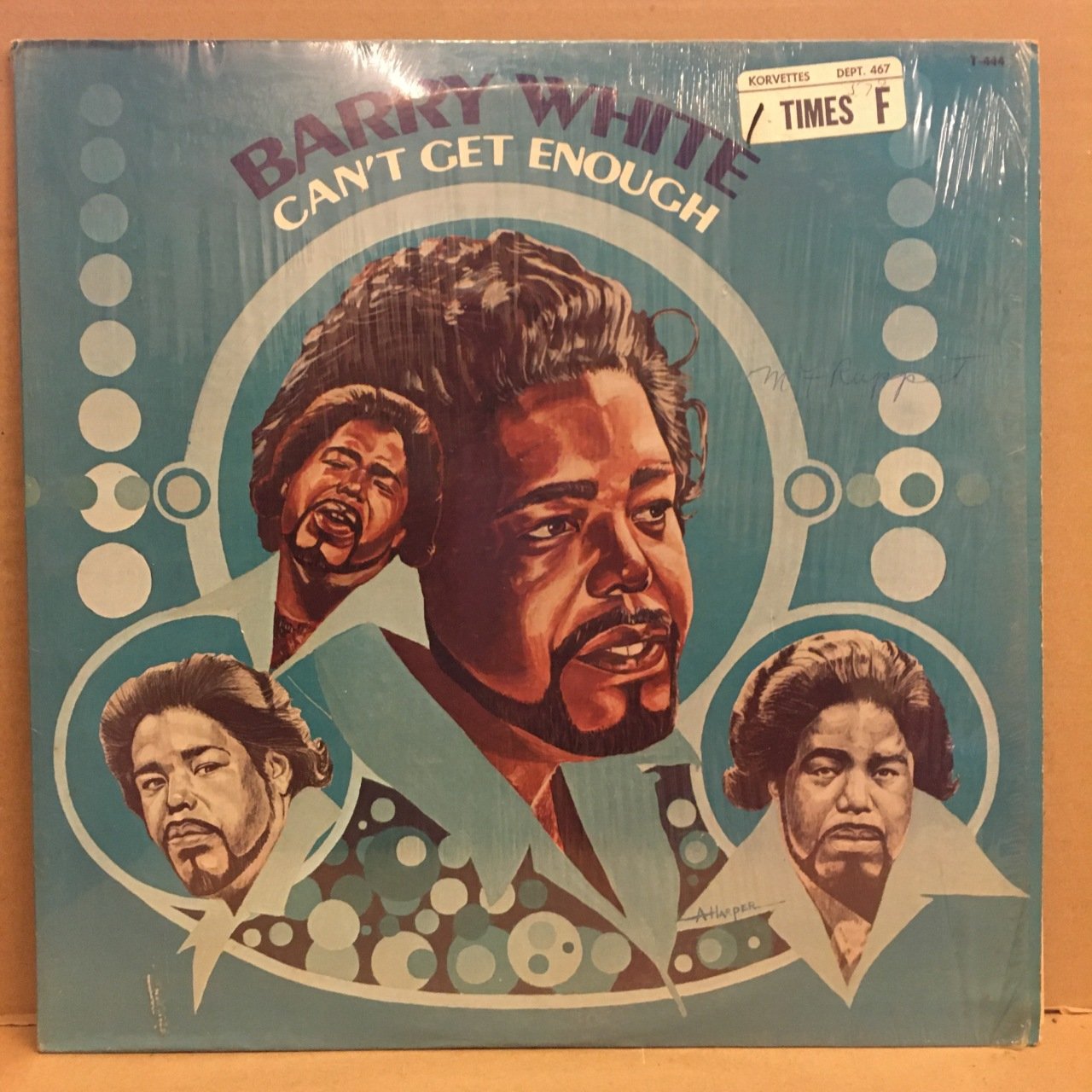 BARRY WHITE - CAN'T GET ENOUGH (1974) 2.EL PLAK