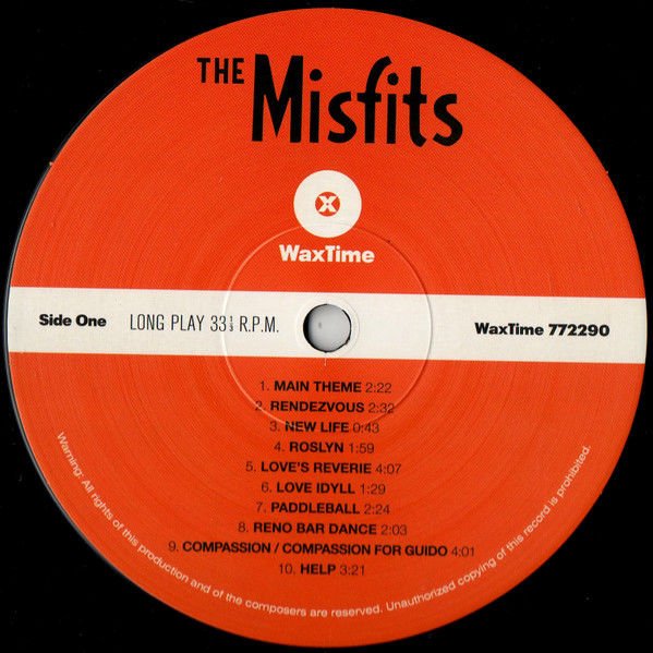 THE MISFITS SOUNDTRACK ALEX NORTH (2017) - LP SIFIR PLAK