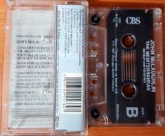 JOHN MCLAUGHLIN - THE MEDITERRANEAN (1998) SONY CASSETTE MADE IN TURKEY ''USED''