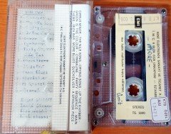 PINK FLOYD - MORE CASSETTE MADE IN TURKEY ''USED'' PAPER LABEL