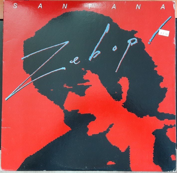 SANTANA - ZEBOP! (1981) - PLAK 2.EL
