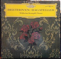 BEETHOVEN: BAGATELLES, FÜR ELISE, WILHELM KEMPFF - 2.EL PLAK DEUTSCHE GRAMMOPHON