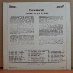 TCHAIKOVSKY: SYMPHONY NO.3, BERLIN SYMPHONY ORCHESTRA, JOSEPH BALZER - LP 2.EL PLAK