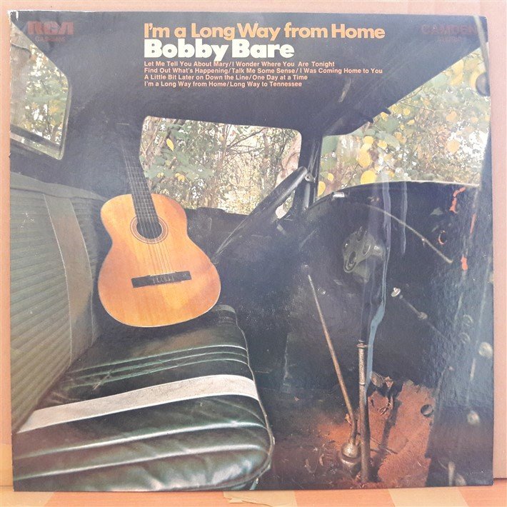 BOBBY BARE - I'M A LONG WAY FROM HOME (1971) - PLAK 2.EL